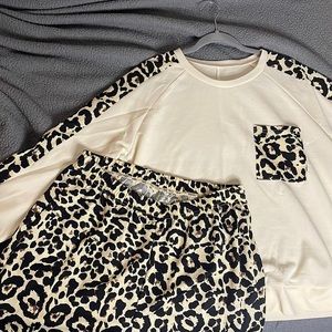 CHEETAH PRINT LOUNGE SET!!!🐯